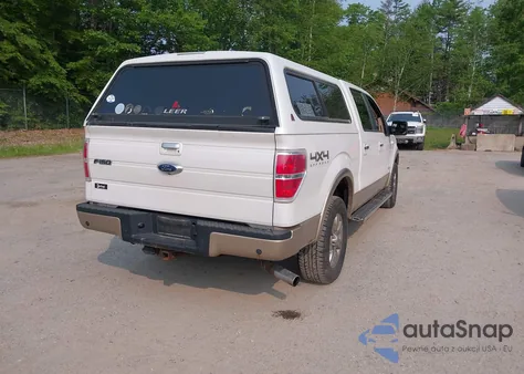 2011 Ford F-150 Lariat from USA, damaged, VIN 1FTFW1ET0BFB50725